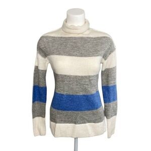 GAP Turtleneck Stripe Sweater Top XS NEW‎